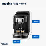 De'Longhi Magnifica S - Automatic Coffee Machine 2 Drinks Black
