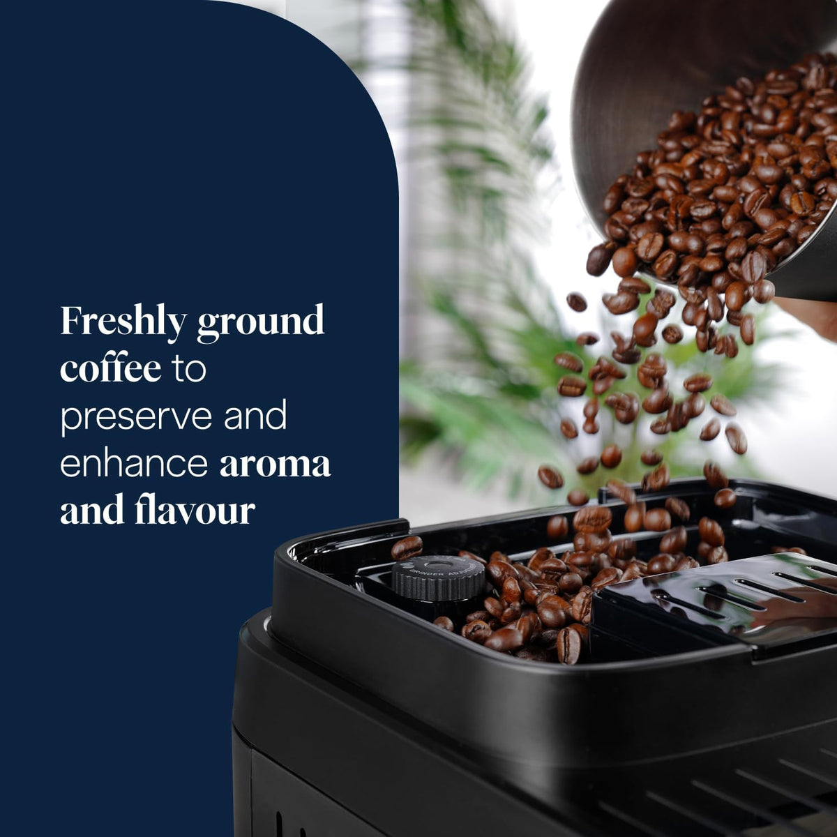De'Longhi Magnifica Evo Next - Automatic Coffee Machine 13 Drinks Titanium