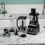 Ninja 3-in-1 Food Processor & Blender with Auto-iQ, Black BN800UK